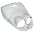 CARENAGE/TABLIER AV SCOOT ADAPTABLE MBK 50 BOOSTER NG, ROCKET ANCIEN MODELE/YAMAHA 50 BWS BUMP, SPY  ANCIEN MODELE BLANC BRILLANT  -P2R-