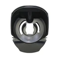GARDE BOUE AV SCOOT ADAPTABLE MBK 50 BOOSTER 2004>/YAMAHA 50 BWS 2004> NOIR (PARTIE SUPERIEUR) -P2R