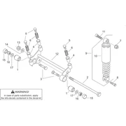Suspension ar. - Bielle