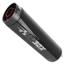 SILENCIEUX 50 A BOITE TECNIGAS TG BOX ALU NOIR/ROUGE