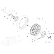 Roue arrière