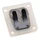 CLAPET CYCLO MALOSSI POUR PEUGEOT 103 SP-MVL, SPX-RCX (VL1 CARBONE SUPPORT POLYMERE 0.30 mm)