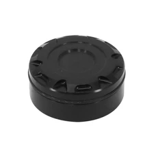 BOUCHON/COUVERCLE BOCAL DE LIQUIDE DE FREIN ARRIERE MOTO POUR KAWASAKI 900 Z900 ALU ANODISE NOIR  -AVOC-