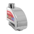 ANTIVOL BLOQUE DISQUE P2R AVEC ALARME SONORE DIAM 6mm CHROME