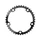 PLATEAU ROUTE 5BRA D.130 TA ALIZE 39DTS INTERIEUR NOIR ALU 7075 TYPE SHIMANO 8/9/10V.