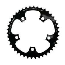 PLATEAU ROUTE 5BRA D.110 TA ZEPHYR 42DTS INTERIEUR NOIR ALU 7075 TYPE SHIMANO 9/10V.