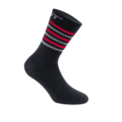 CHAUSSETTES / SOCQUETTES HIVER GIST CLIMATIC NOIR/ROUGE 44/47 (PAIRE) ANTIBACTERIEN -5874