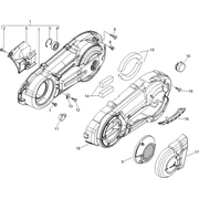 Couvercle carter - Refoidissement carter