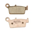 PLAQUETTE DE FREIN NEWFREN POUR GAS GAS 300 EC 2000>2010 AR / SUZUKI 250 RM 1996>2008 AR / YAMAHA 250 WR X 2008>2013 AR, 125 YZ 1998>2002 AR (L 75mm - H 36mm - P 10.5mm) (FD0114SD) (DIRT METAL FRITTE)