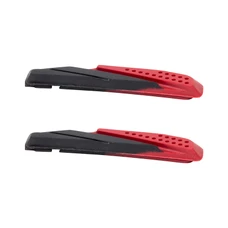 PATIN DE FREIN VTT V-BRAKE ELVEDES NOIR/ ROUGE (1 PAIRE SUR CARTE)