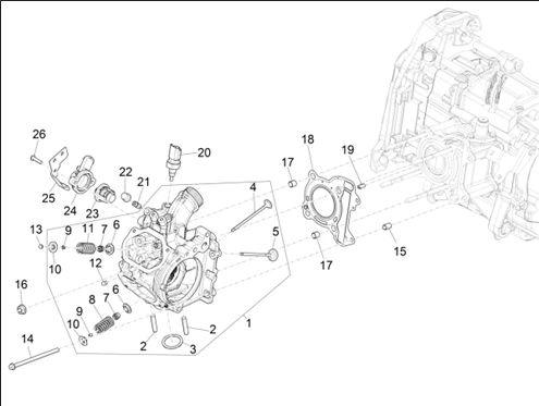 Ensemble culasse - Soupape