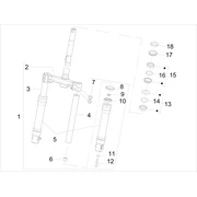 Composants de la fourche (MVP)