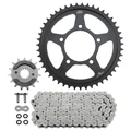 KIT CHAINE ADAPTABLE SUZUKI 600 GSF BANDIT 1995>1999, GSF S BANDIT 1996>1999 530 15x47 (DIAM COURONNE 87/110/10.5) (DEMULTIPLICATION ORIGINE) -JT SPROCKETS