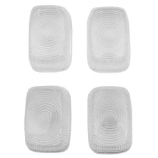 LENS FOR FLASHER FOR  SCOOT  MBK 50 STUNT 2000>2003/YAMAHA 50 SLIDER 2000>2003 FRONT+REAR - TRANSPARENT (x4)  -REPLAY