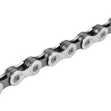 CHAINE VELO 8V. ROUTE/VTT NEWTON KMC X8 ARGENT/GRIS 116 MAILLONS COMPATIBLE SHIMANO/SRAM AVEC CONNECTEUR (EN BOITE)