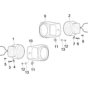 Eclairages avant - clignotants