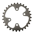 CHAINRING FOR MTB-FOR DOUBLE- 28T. Internal Ø64 SHIMANO SLX M7000 - 11 Speed -4 ARMS
