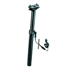 DROPPER SEATPOST FOR MTB- SWITCH - ALUMINIUM BLACK - Ø27,2 - Lg390mm (ADJUSTMENT BY EXTERNAL CABLE 0/125mm)