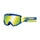 MASQUE/LUNETTES CROSS PROGRIP 3201 FL ATZAKI MULTILAYERED BLEU/JAUNE ECRAN MIROIR JAUNE ANTI-RAYURES/ANTI U.V. COMPATIBLE AVEC PORT LUNETTES DE VUE (HOMOLOGUE CE-EN AC-12072 REV.1)