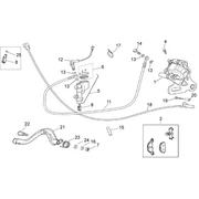 Pince frein arrière