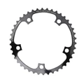 CHAINRING FOR ROAD BIKE- 5 Arms- 44T.Ø 130 -INNER- ALUMINIUM BLACK- 7075 TA ALIZE (SHIMANO TYPE) 8/9/10 Speed