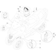 Relais - Batterie - Avertisseur sonore