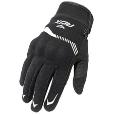 GLOVES ADX SUMMER VISTA WITH PROTECTIVE SHELL BLACK/WHITE EURO 8 (S) (APPROVED EN 13594:2015)