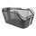 PANIER ARRIERE ACIER NID ABEILLE BASIL CENTO TECH NOIR SYSTEME MIK 2.0 SUR PORTE BAGAGE IDEAL POUR E-BIKE/VAE (L46xl34xH25cm) AVEC ECLAIRAGE LED (COMPATIBLE AVEC 157030)