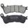 PLAQUETTE DE FREIN NEWFREN POUR HONDA 300 SH I 2006>2014 AV, 600 CB F HORNET 2007> AV, 600 SW-T 2011>2018 AV, 1000 XLV VARADERO / SUZUKI 1800 INTRUDER 2008>2009 AV  (FD0385TS)  (TOURING METAL FRITTE)