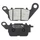 PLAQUETTE DE FREIN NEWFREN POUR YAMAHA 125 N-MAX 2015>2022 AV (FD0535BE) (ELITE ORGANIQUE)