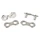 CONNECTEUR DE CHAINE VELO 9V. NEWTON ARGENT (ATTACHE RAPIDE) (BLISTER DE 2 PIECES)