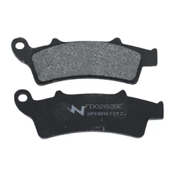 PLAQUETTE DE FREIN NEWFREN POUR APRILIA 125 SCARABEO 2004>2006 AV, 125 ATLANTIC 2003>2012 AV / KYMCO 125 DOWNTOWN 2016> AV, 125 PEOPLE GTI 2010>2014 AV  (FD0282BE)  (ELITE ORGANIQUE)