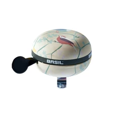 SONNETTE TIMBRE BASIL WANDERLUST IVOIRE DIAM 80mm (VENDU A L'UNITE) FIXATION 22,2/25,4mm