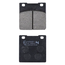 PLAQUETTE DE FREIN NEWFREN POUR SUZUKI 600 GSF BANDIT 1995>2004 AR, 650 SV 1999>2002 AR, 750 GSX R 1988>1992/2000>2003 AR (L 67.5mm - H 51mm - P 7mm) (FD0060BT)  (TOURING ORGANIQUE)