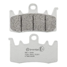 PLAQUETTE DE FREIN BREMBO POUR TRIUMPH 765 STREET TRIPLE 2017>2023 AV/APRILIA 660 RS 2020> AV/KAWASAKI 900 Z 900 SE 2022> AV/DUCATI 1158 MULTISTRADA V4 2021> AV (ROUTE/SPORT METAL FRITTE) -07BB38SR