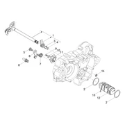 Boîte de vitesses / Selecteur / Desmodromique
