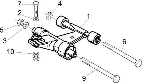 Bras oscillant