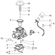 Composants de carburateur