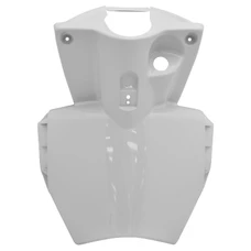 CARENAGE/TABLIER AR SCOOT ADAPTABLE MBK 50 STUNT/YAMAHA 50 SLIDER BLANC BRILLANT  -P2R-