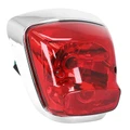 FEU ARRIERE SCOOT ADAPTABLE SYM 50 FIDDLE 2 4T 2008>2022, SYM 125 FIDDLE 2 2008>2014 (OEM: 33700-ALA-000)  -P2R-