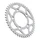 COURONNE MOTO ADAPTABLE DUCATI 937 MONSTER 2021>2025 520 43 DTS ACIER NOIR (DIAM 100/124/10.5) -JT SPROCKETS
