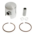 PISTON 50 A BOITE ADAPTABLE DERBI 50 SENDA, GPR/GILERA 50 SMT, RCR/APRILIA 50 RS 2006> (MOTEUR EURO 2 + 3) (SEGMENTS 1,2mm) -P2R ECO