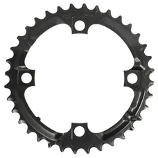 CHAINRING FOR MTB- Ø104 - 4arms-FOR TRIPLE- 36T. middle. Ø104 SHIMANO DEORE M590 9 Speed BLACK .