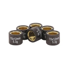 GALET/ROULEAU SCOOT MAGNETI MARELLI 15x12 5,3g (x6) POUR MBK 50 BOOSTER, NITRO, OVETTO, STUNT/YAMAHA 50 BWS, AEROX, NEOS, SLIDER