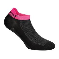 CHAUSSETTES/SOCQUETTES ETE GIST FEMME FANTASMINO ROSE / NOIR 36/39 ANTIBACTERIEN (PAIRE) -5858