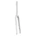 CYCLO-CROSS FORK 700C ALUMINIUM STRAIGHT - CONICAL THREADLESS ALU STEERER (Ø1"1/2 lower / Ø 1"1/8-28,6 upper)