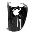 CARENAGE/TABLIER AV SCOOT ADAPTABLE MBK 50 OVETTO 2008>/YAMAHA 50 NEOS 2008> NOIR BRILLANT (INFERIEUR, PARE-BOUE) -P2R