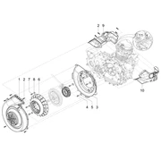 Couvercle volant magnetique - Filtre à huile