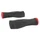 HAND GRIPS FOR MTB- NEWTON PROBIKE BLACK/RED L130mm WITH CHC LOCK (PAIR)