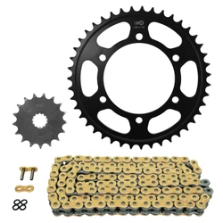 CHAIN AND SPROCKET KIT FOR SUZUKI 750 GSX S 2017>2021 525 17x43 (Ø SPROCKET 110/130/10.25) (OEM SPECIFICATIONS) -AFAM